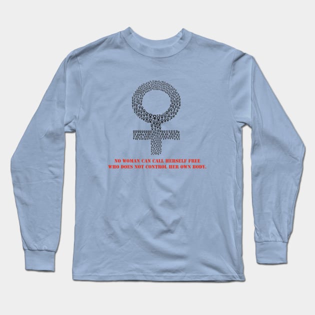 Woman-body Long Sleeve T-Shirt by Sinmara